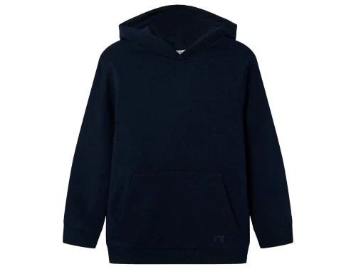 Name It navy blazer sweatshirt med hætte og tekst print